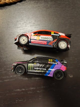 Pareja coches Scalextric Compact