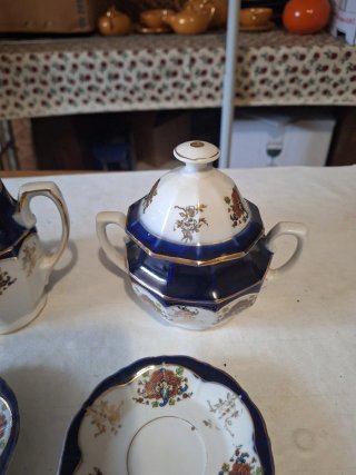 Servizio da tè porcellana Jlmenau metà '900