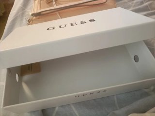 Monedero Guess Mujer Rosa y Dorado