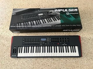 Novation Impulse 61 Teclado MIDI Controlador