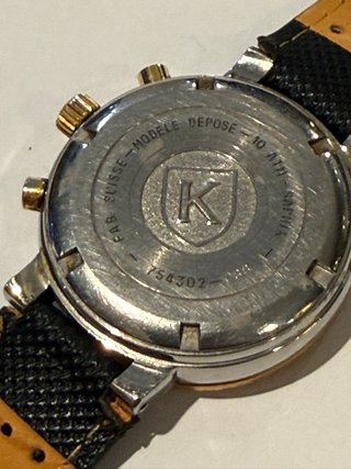 Reloj Cronógrafo Kronos Vintage
