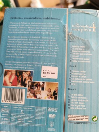 Colección DVD Sexo en Nueva York !!!SIN ESTRENAR!!
