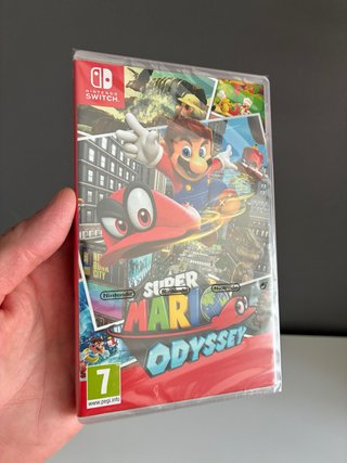 Super Mario Odyssey precintado Switch PAL ESP/PT