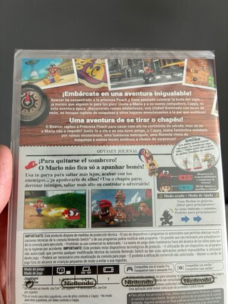 Super Mario Odyssey precintado Switch PAL ESP/PT
