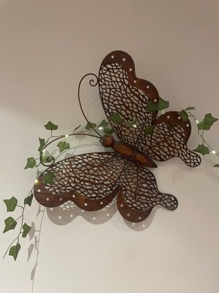 Mariposas Decorativas Forja Pared