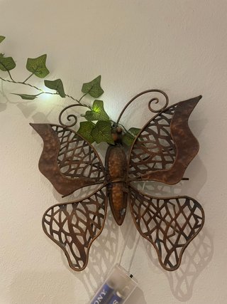Mariposas Decorativas Forja Pared