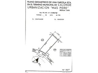 Solar en venta en Mas Pere-Río de Oro en Calonge