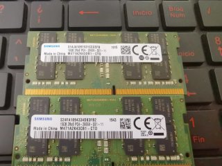 32GB 2x16 DDR4 SODIMM RAM Samsung