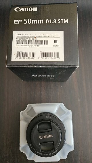 Canon EF 50mm f/1.8 STM Lente
