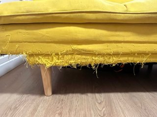 Sofá cama tipo libro