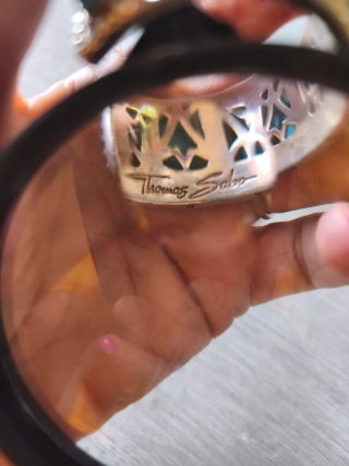 Pulsera Thomas Sabo Turquesa y Plata, plata maciza