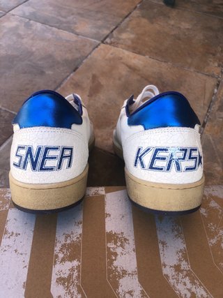 Golden Goose GGDB Zapatillas Blancas y Azules