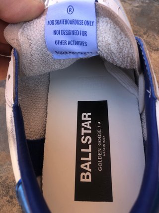 Golden Goose GGDB Zapatillas Blancas y Azules