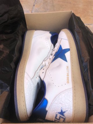 Golden Goose GGDB Zapatillas Blancas y Azules