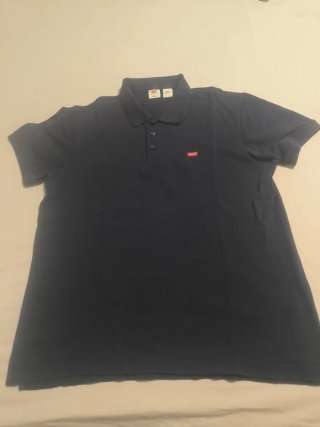 Polo Levi's Azul Marino Manga Corta Talla L