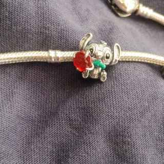 Charm Stitch con Gema Roja