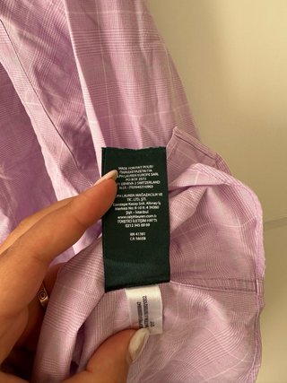 Camicia Lauren Ralph Lauren a Quadri Viola