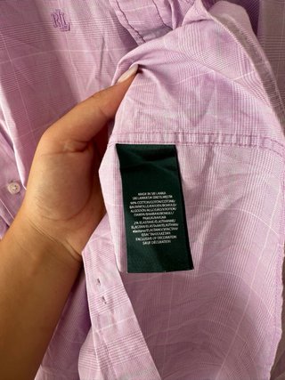 Camicia Lauren Ralph Lauren a Quadri Viola