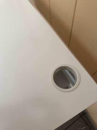 Escritorio IKEA MICKE blanco / madera