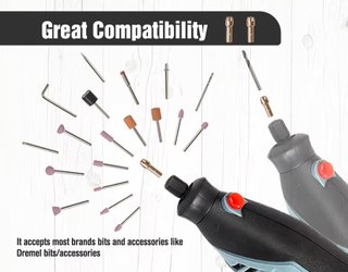 MINI AMOLADORA TALADRO ESTILO DREMEL POTENTE NUEVO