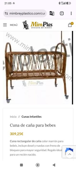 Mini cuna convertible en banco