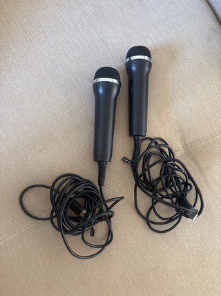 Micrófonos PlayStation Negros