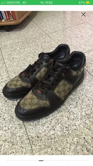 Scarpe Gucci n.45,5 Uomo