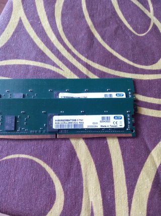 8GB DDR4 2666 ECC REG ATP