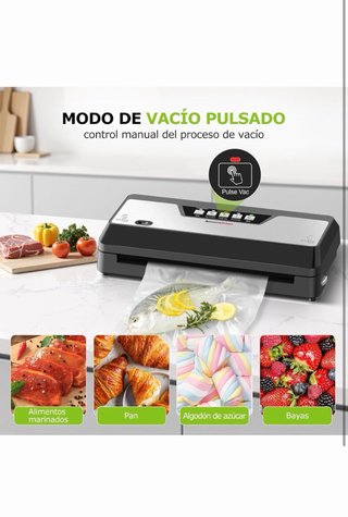 Envasadora Vacío Bonsenkitchen 125W VS3019 4 Modos