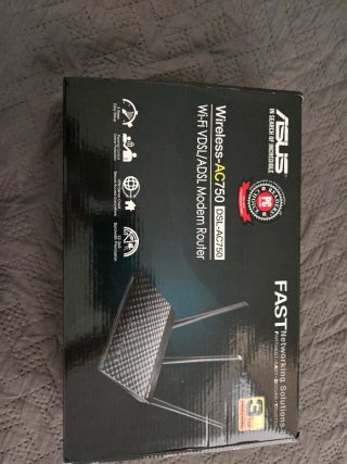 Router Modem ASUS Wireless-AC750 VDSL/ADSL