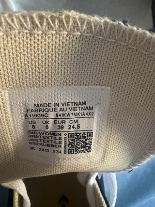 Converse Botas Altas Talla 39 Nuevas