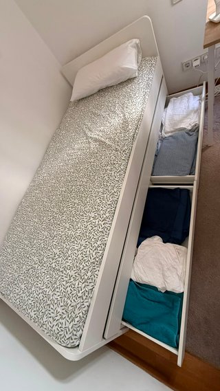 Cama Nido IKEA SLAKT Blanca