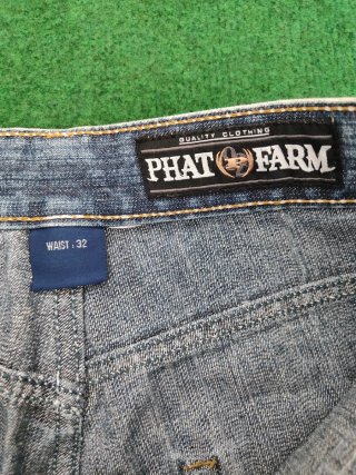 Jorts Phat Farm Vintage Y2K Baggy