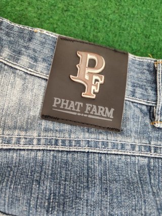 Jorts Phat Farm Vintage Y2K Baggy