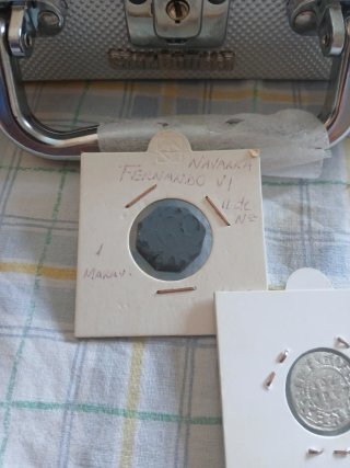 Lote monedas:  Moneda Felipe IV Navarra 1 Mar