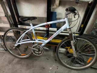 Bicicleta Decathlon.