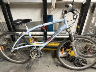 Bicicleta Decathlon.