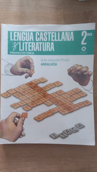 Lengua castellana y literatura, 2 BACH.