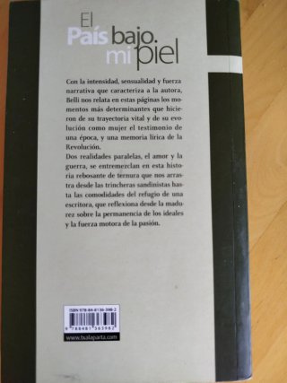 El país bajo mi piel memorias de amor y de guerra