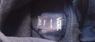 Sudadera Vans Negra Talla S