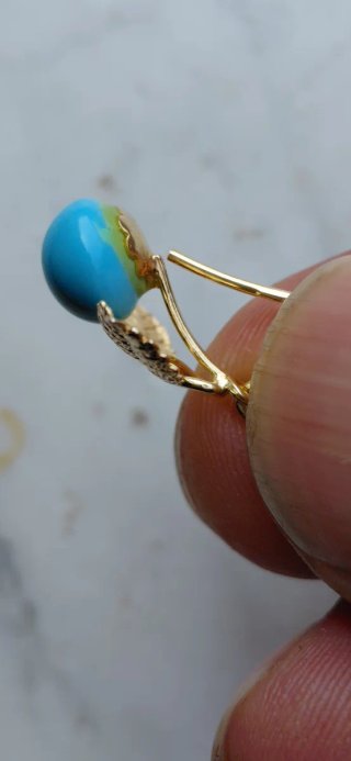 Orecchini Argento 925 Turchese