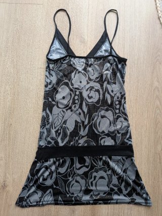 Vestito vintage floreale taglia unica (come S)