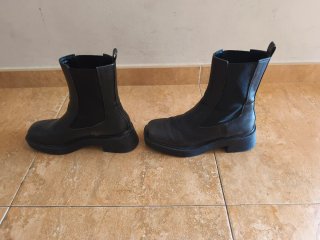 Botas Stradivarius Negras Talla 38 Usadas una vez