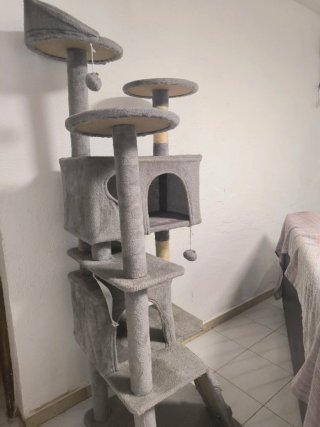 Casa rascador para gatos