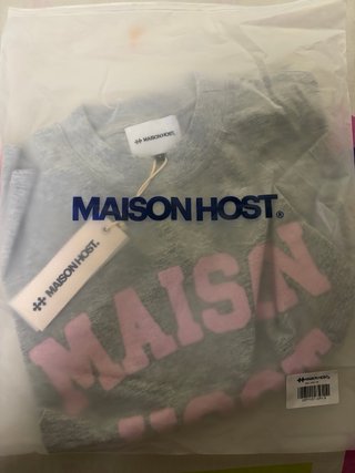 Camiseta Maison Host Gris