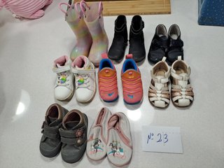 Lote de Zapatos Infantiles Variados. 22, 23, 24 25