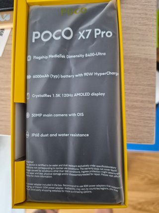 POCO X7 Pro Negro 12GB + 512GB
