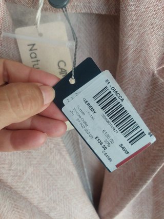 Blazer Lino Algodón Italiana nueva T40 Camomilla