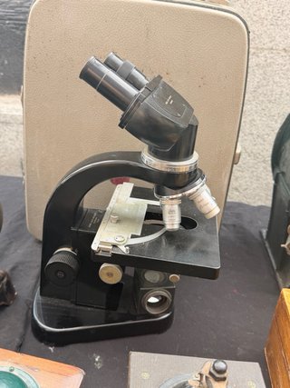 Microscopio Leitz Wetzlar Alemania
