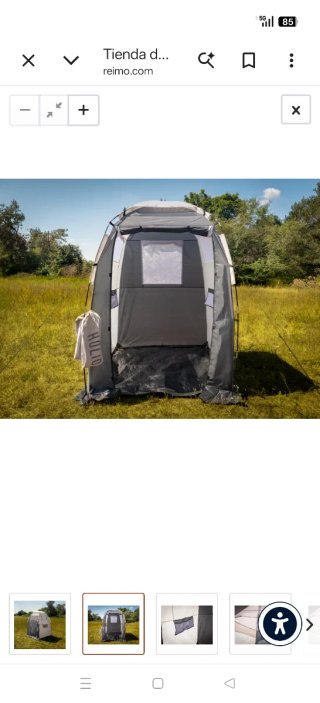 Tienda Ducha/Cambiador Camping Reimo